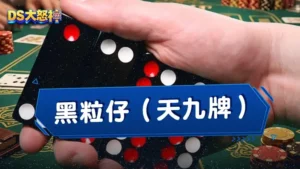 黑粒仔怎麼玩？又稱作天九牌很多人都看得霧煞煞，3分鐘教你看懂
